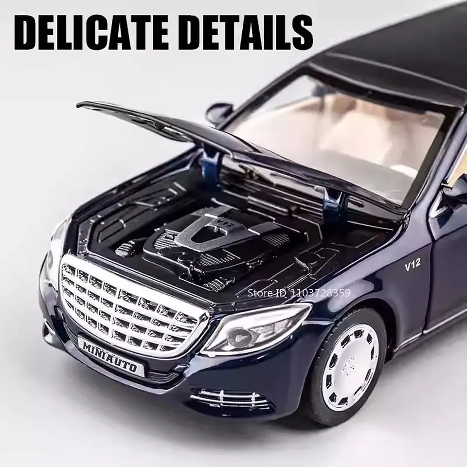 1:32 Diecast Luxury Sports Car Model – Sound & Light 3