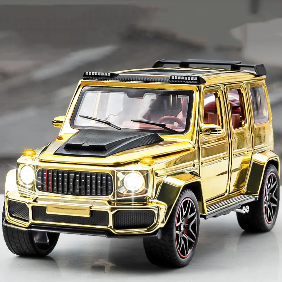 1:32 Diecast Electroplated Sports Car Model 6