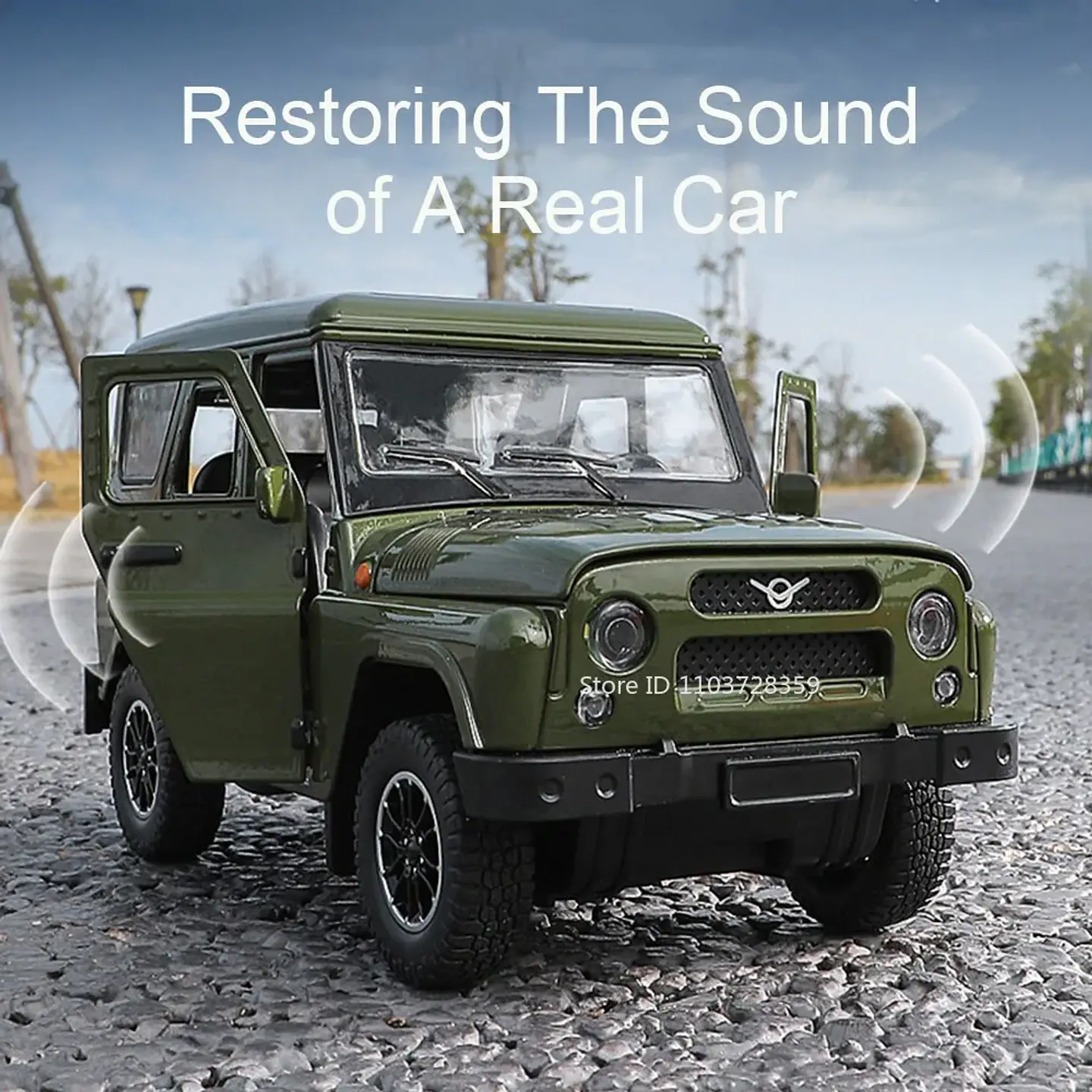 1:18 Diecast Off-Road Vehicle Model – Sound & Light 10