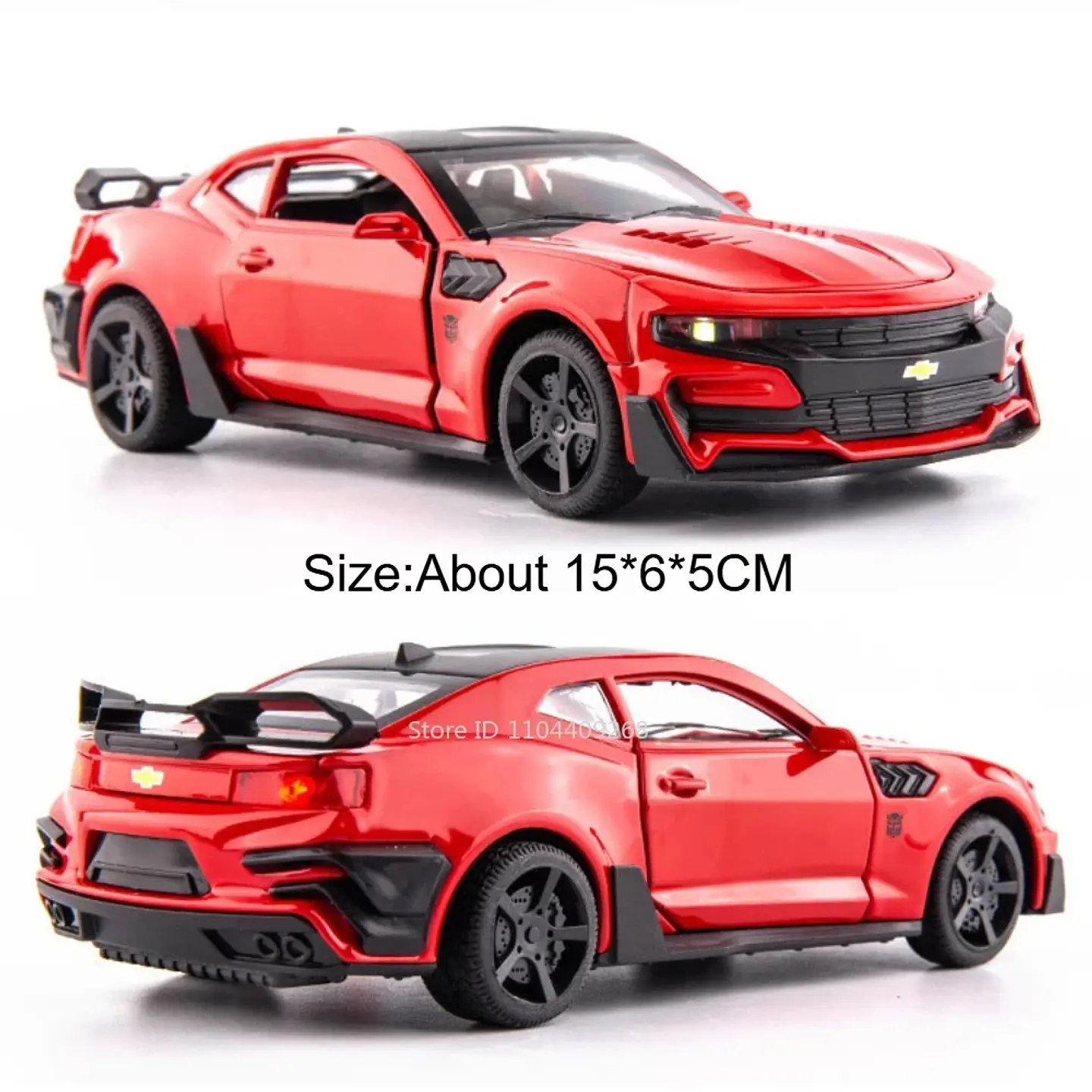 1:32 Diecast Muscle Car Model – Sound & Light 9