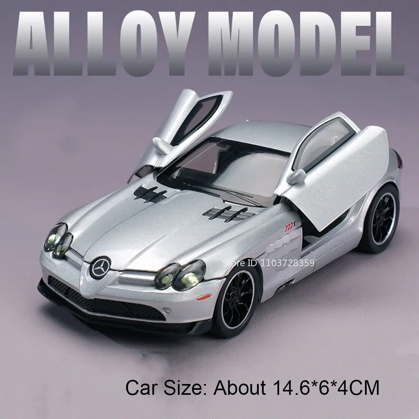 1:32 Diecast Luxury Sports Car Model – Sound & Light 9
