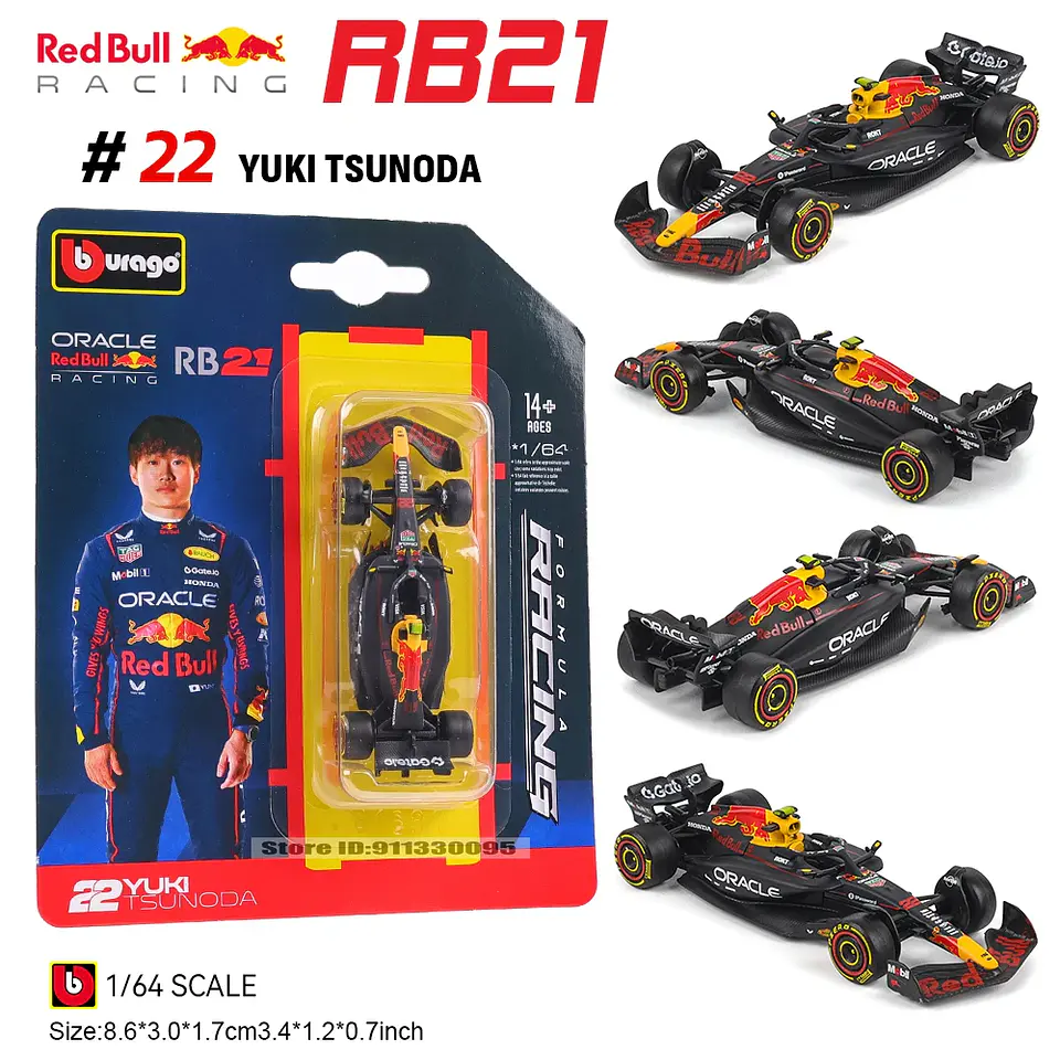 1:64 Diecast Formula Racing Car Model 5