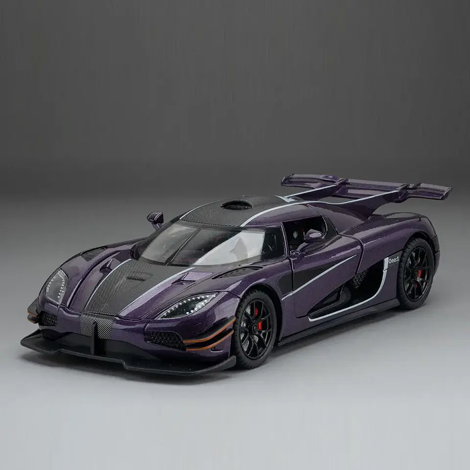 1:24 Diecast Sports Car Model – 4 Opening Doors 9