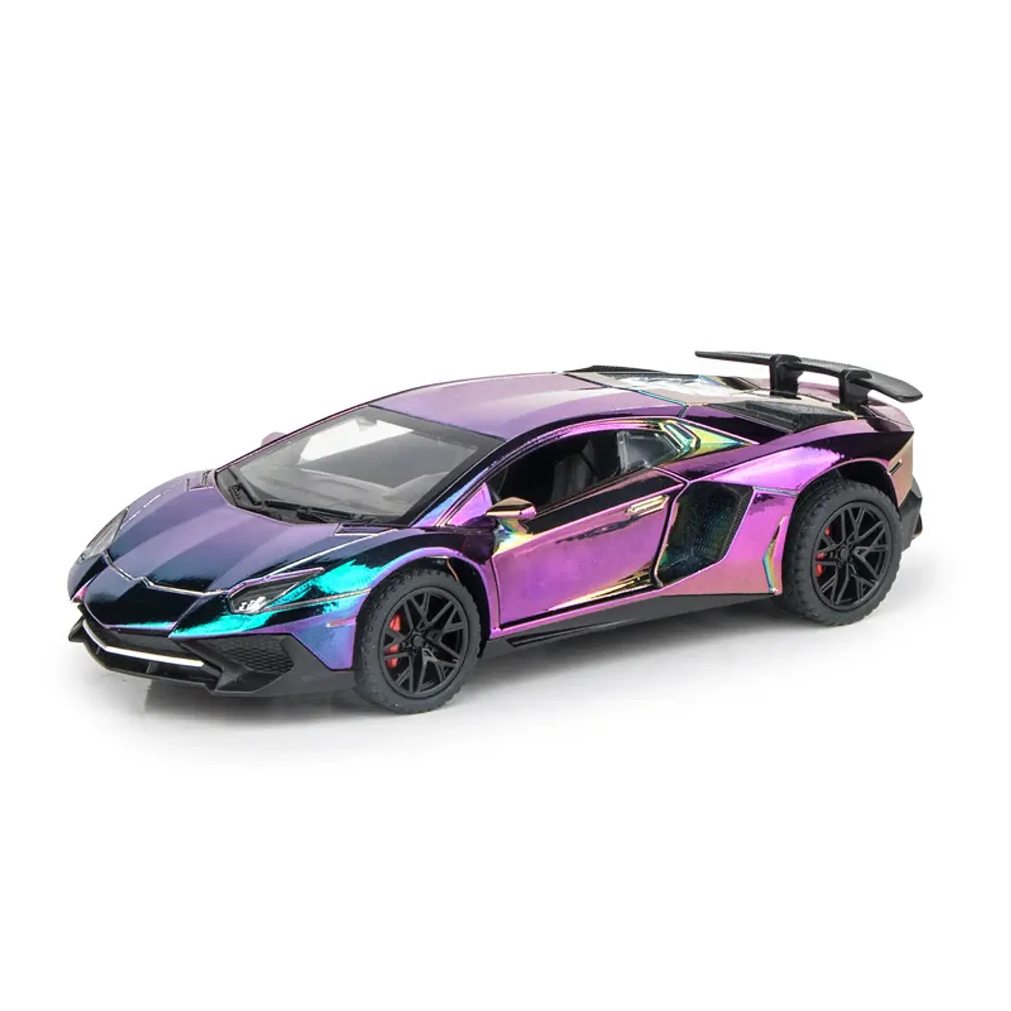1:32 Diecast Electroplated Sports Car Model 7