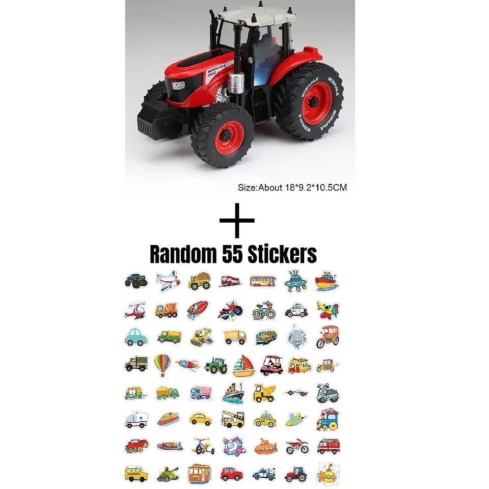 1:24 Agricultural Tractor Model – Sound & Light 9
