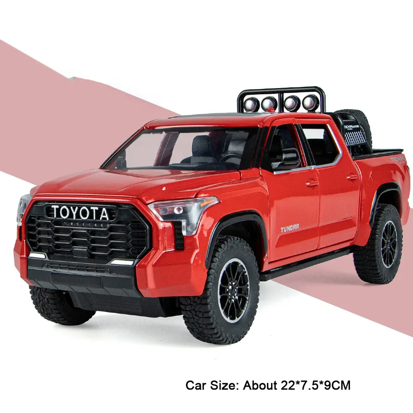 1:24 Diecast Pickup Truck Model – Sound & Light 12