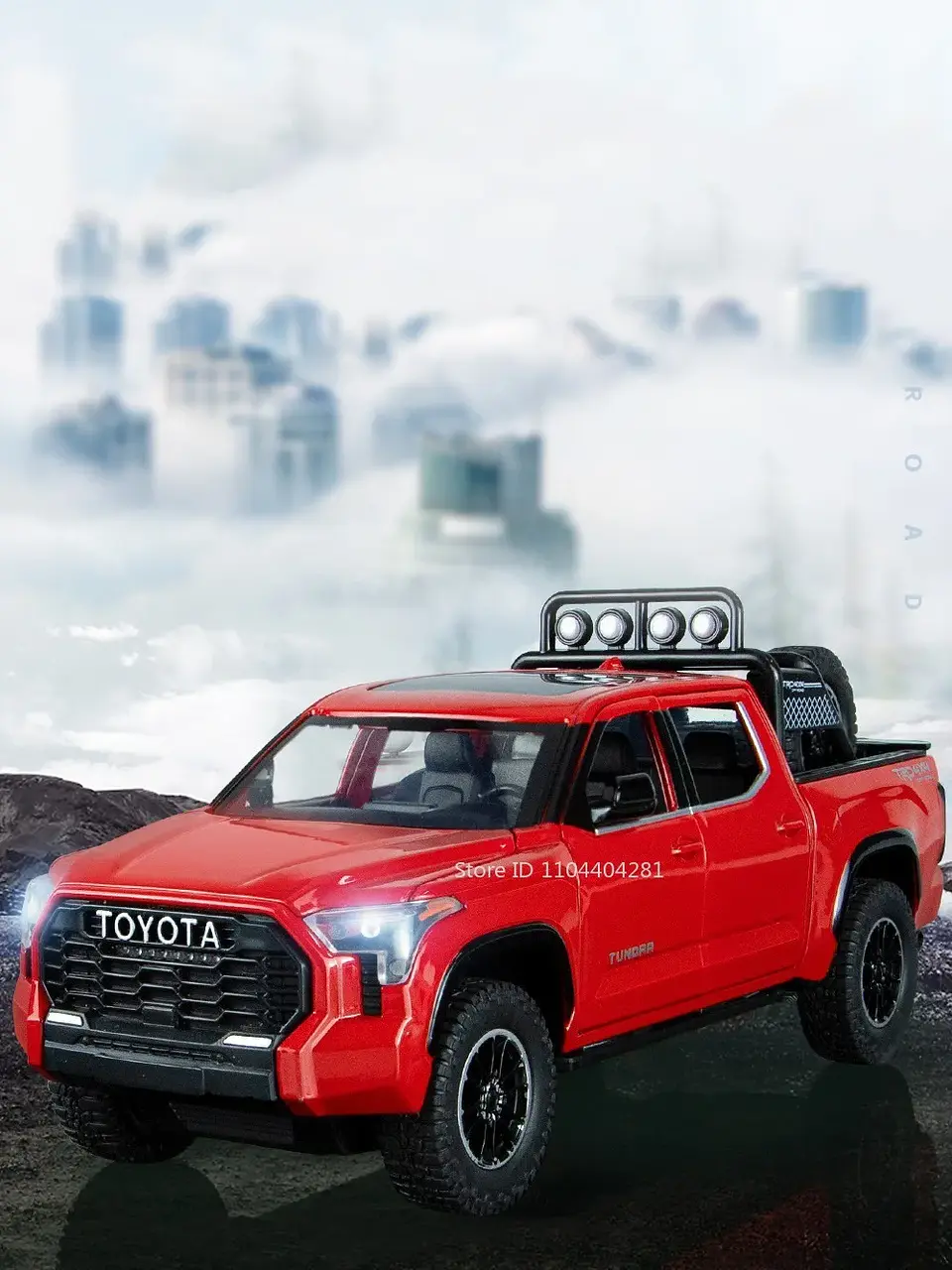 1:24 Diecast Pickup Truck Model – Sound & Light 13