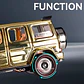 1:32 Diecast Electroplated Sports Car Model - thumbnail 14
