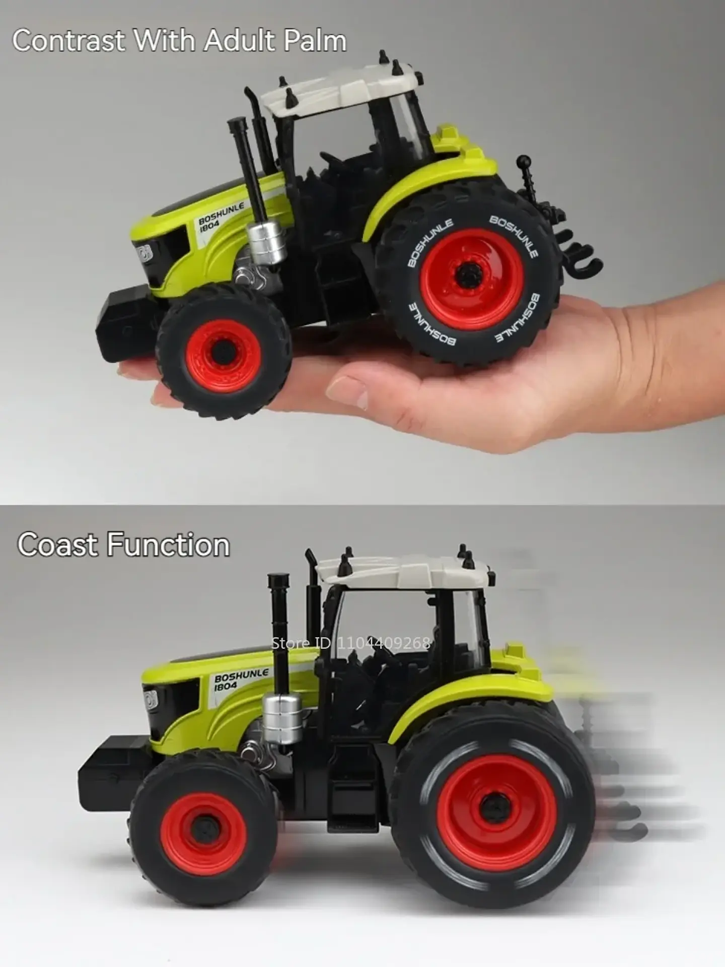 1:24 Agricultural Tractor Model – Sound & Light 14