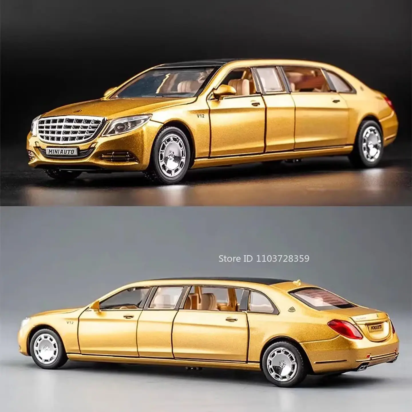 1:32 Diecast Luxury Sports Car Model – Sound & Light 20