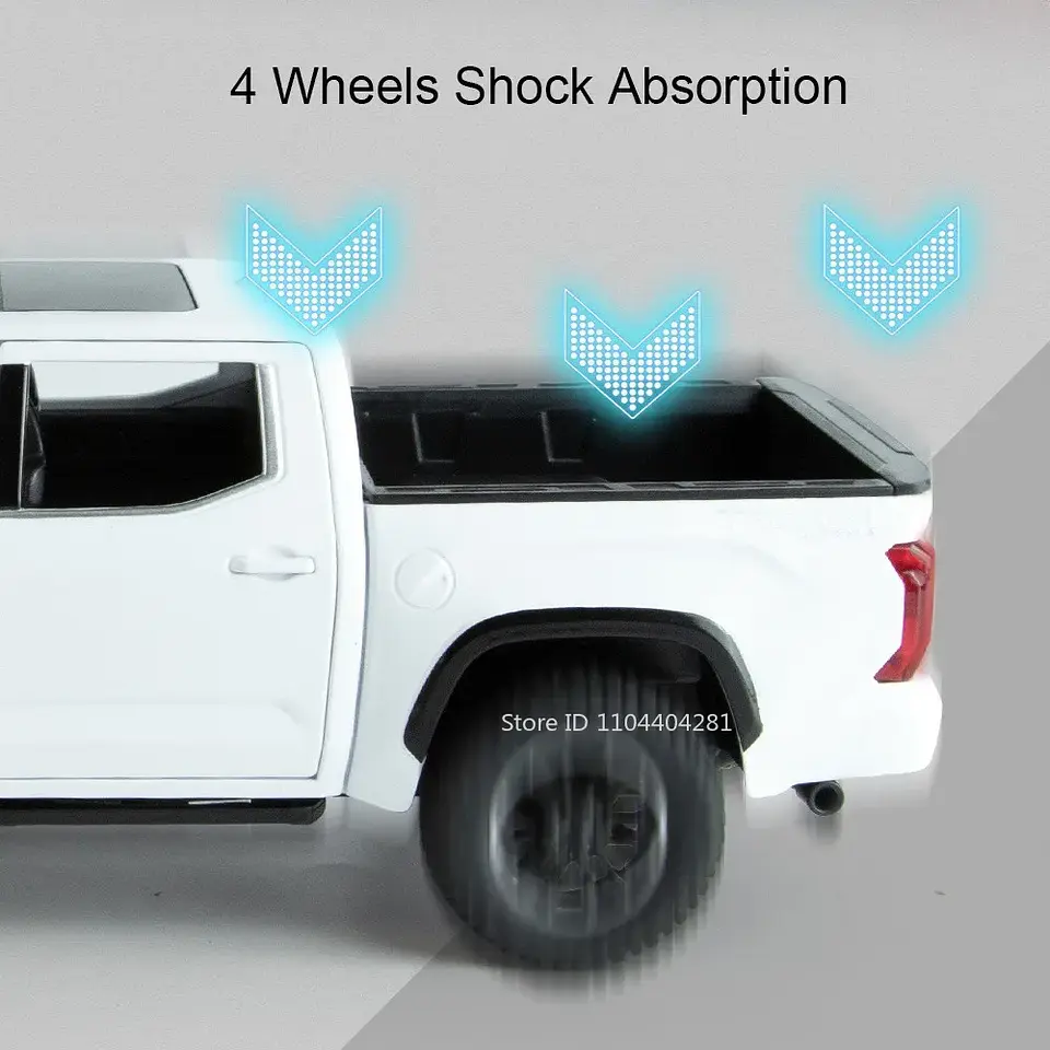 1:24 Diecast Pickup Truck Model – Sound & Light 20