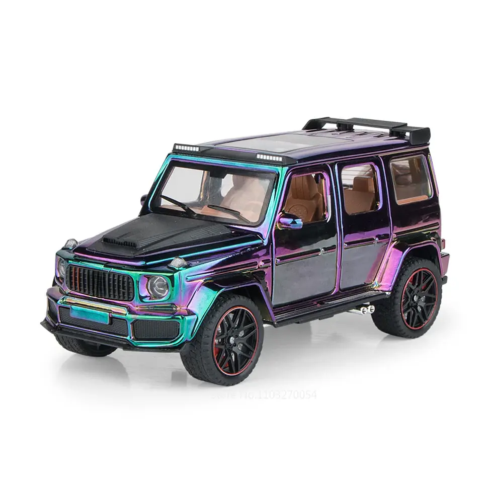 1:32 Diecast Electroplated Sports Car Model 16