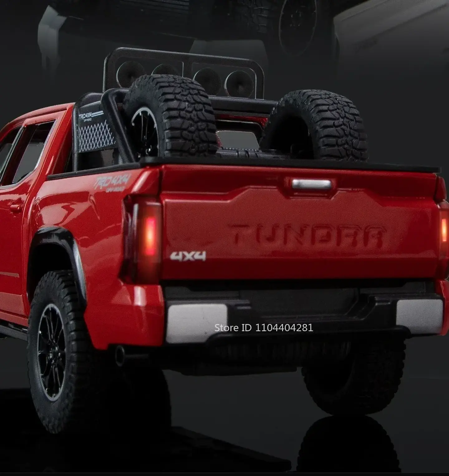 1:24 Diecast Pickup Truck Model – Sound & Light 22