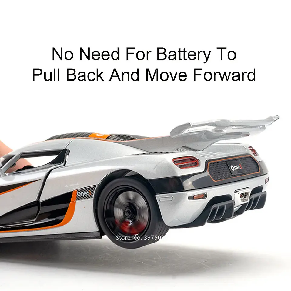1:24 Diecast Sports Car Model – 4 Opening Doors 19