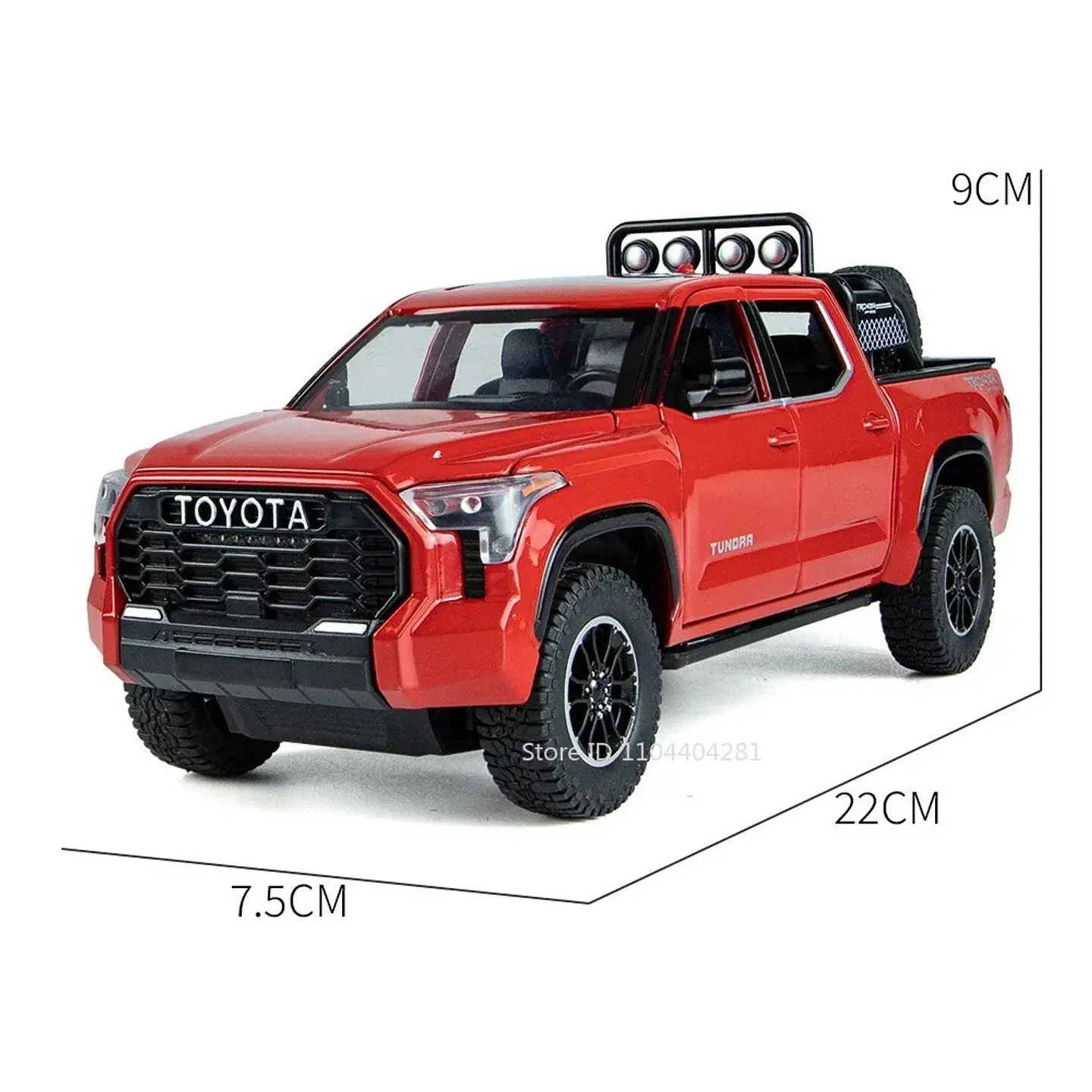 1:24 Diecast Pickup Truck Model – Sound & Light 24