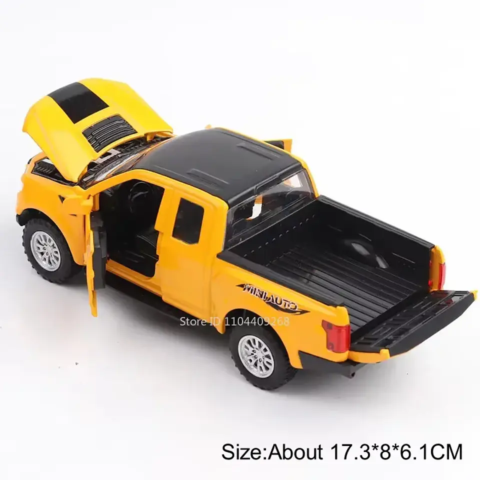 1:32 Diecast Off-Road Pickup Truck Model 13