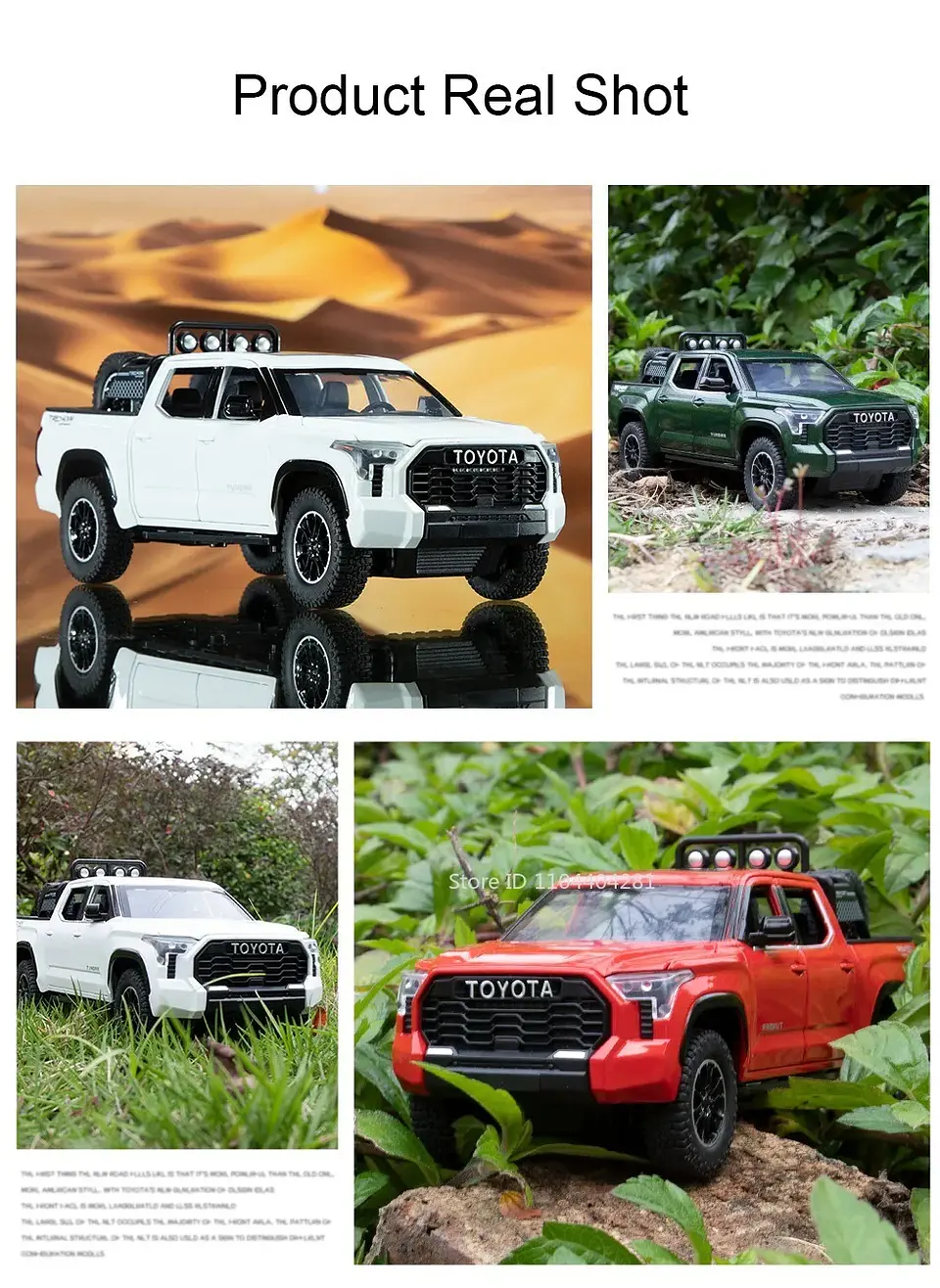 1:24 Diecast Pickup Truck Model – Sound & Light 25
