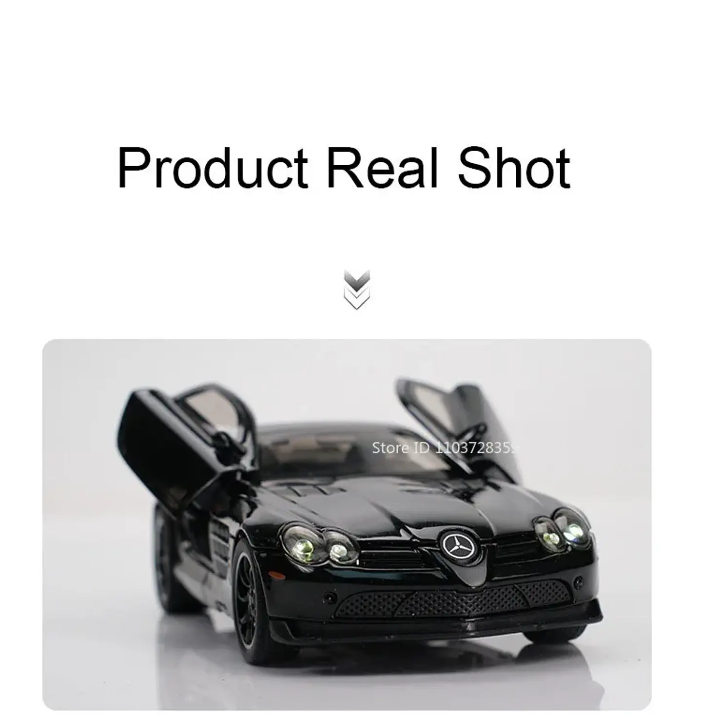 1:32 Diecast Luxury Sports Car Model – Sound & Light 26