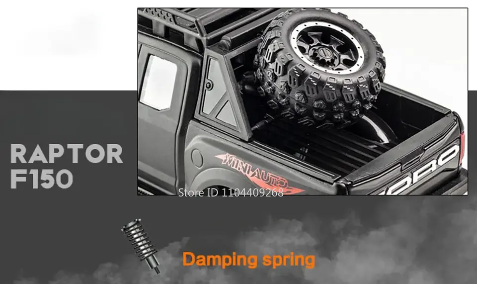 1:32 Diecast Off-Road Pickup Truck Model 17
