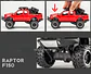 1:32 Diecast Off-Road Pickup Truck Model - thumbnail 18