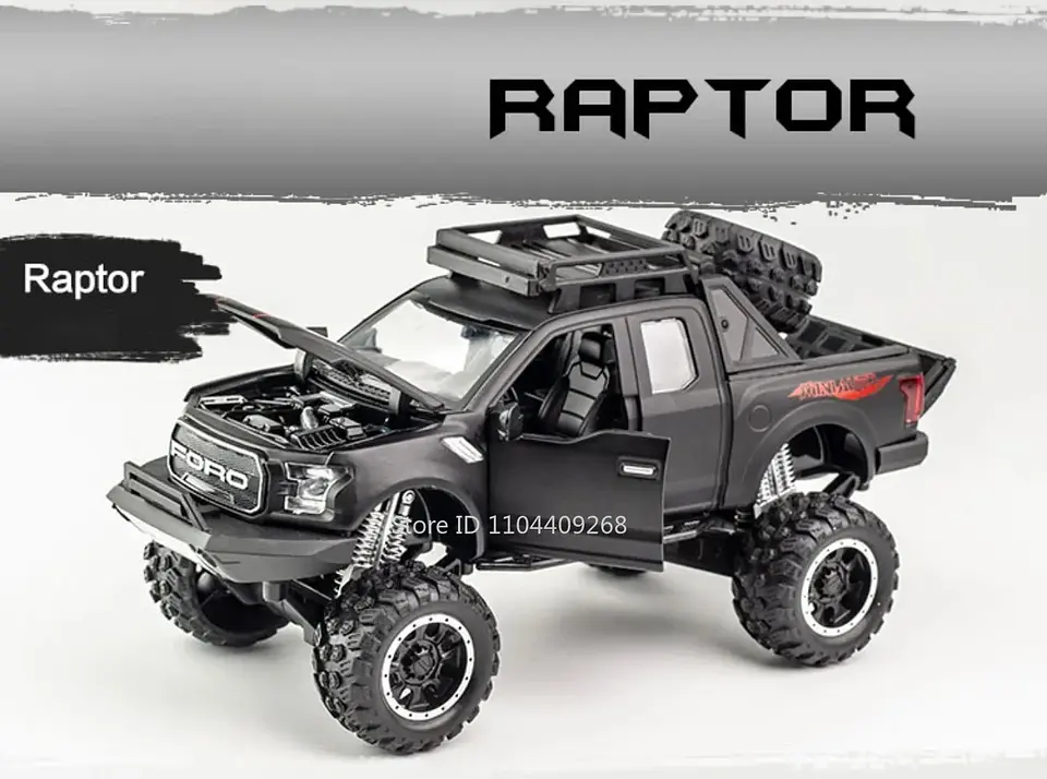 1:32 Diecast Off-Road Pickup Truck Model 19