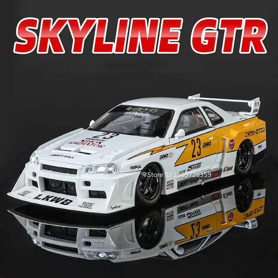1:24 Diecast Supercar Model – Sound & Light 23