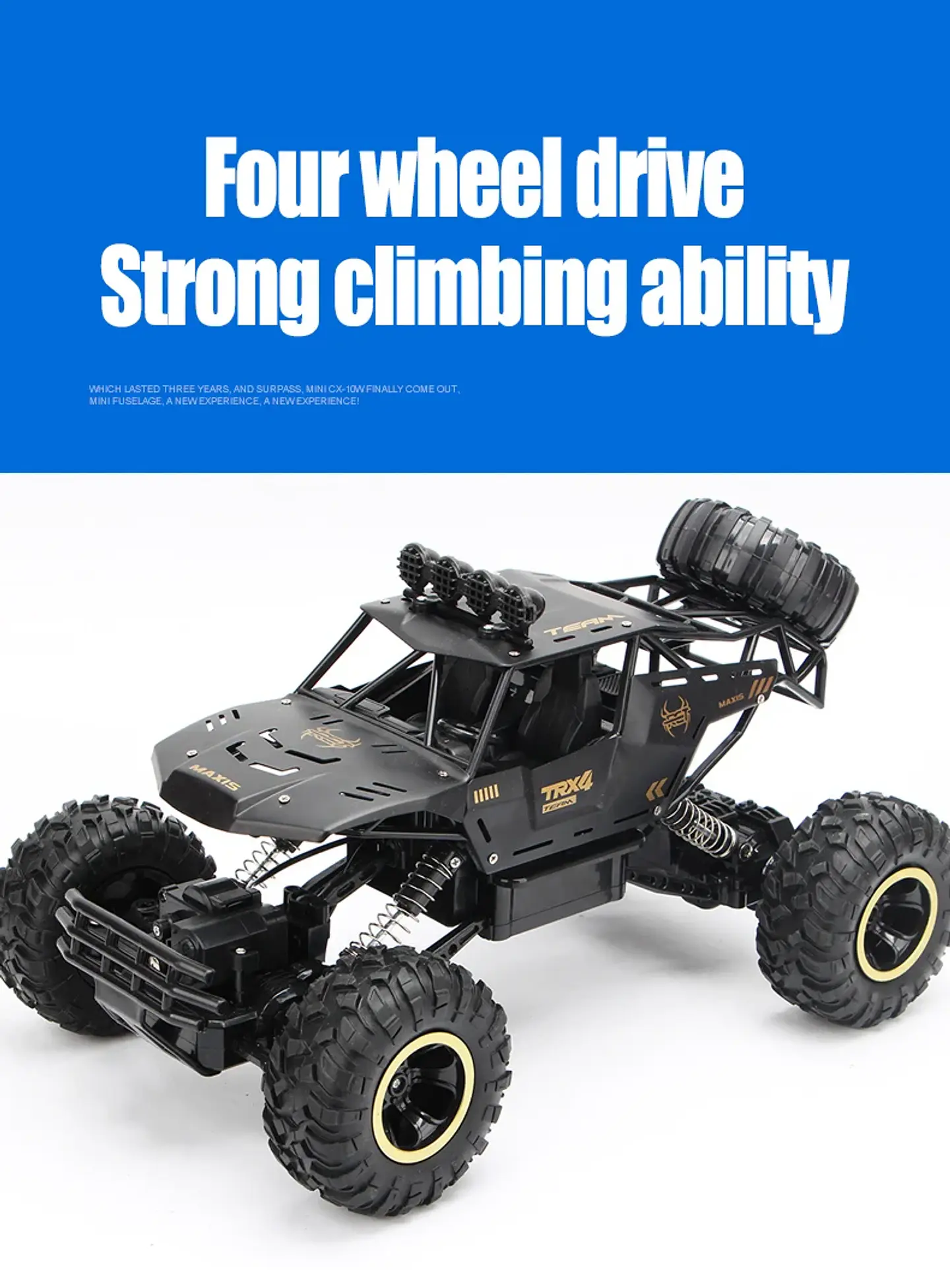 1:12 4WD Off-Road RC Truck – LED Lights 23