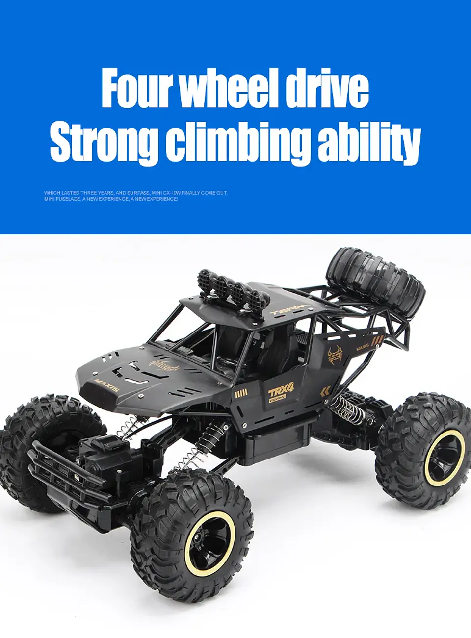 1:12 4WD Off-Road RC Truck – LED Lights 23