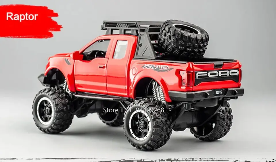 1:32 Diecast Off-Road Pickup Truck Model 21