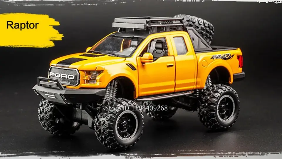 1:32 Diecast Off-Road Pickup Truck Model 22