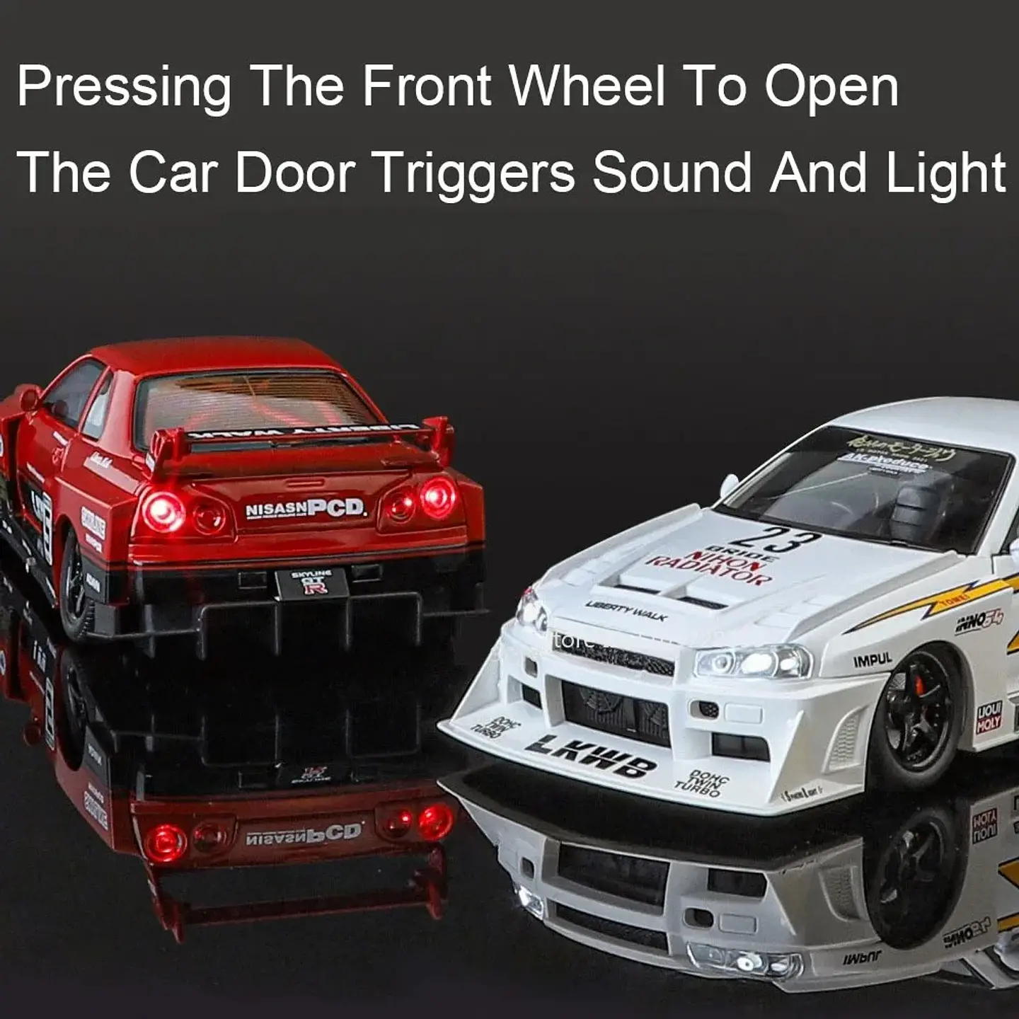 1:24 Diecast Supercar Model – Sound & Light 26