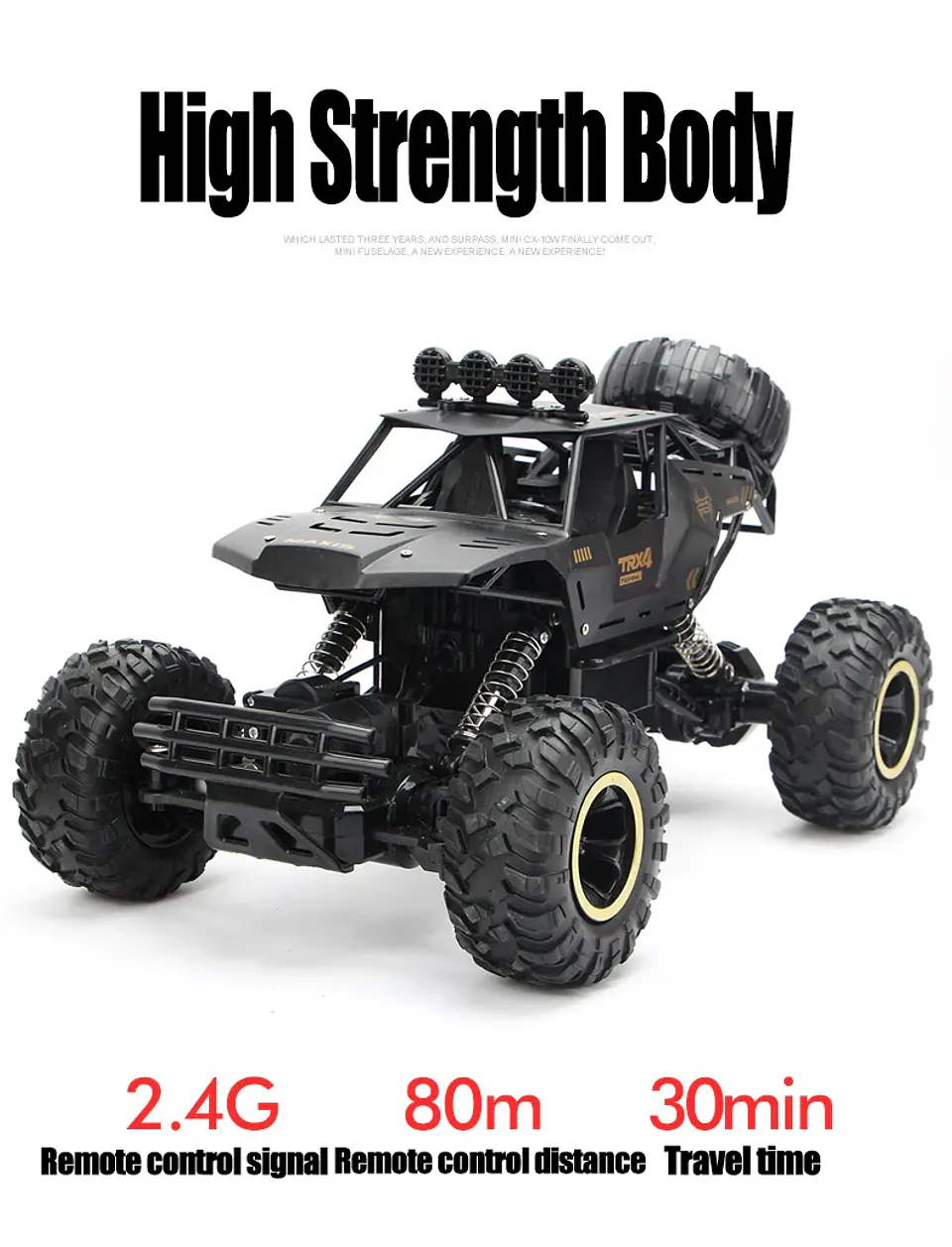 1:12 4WD Off-Road RC Truck – LED Lights 25