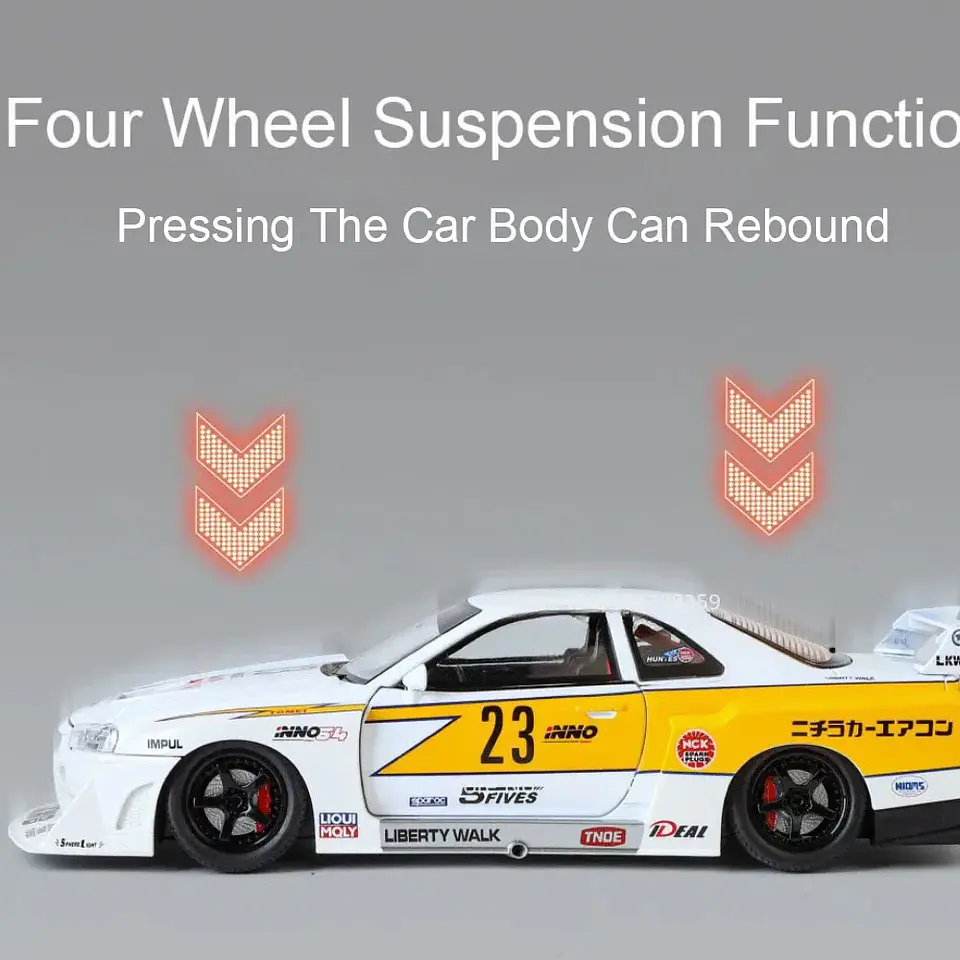 1:24 Diecast Supercar Model – Sound & Light 31