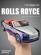 1:24 Diecast Convertible Luxury Car Model - thumbnail 1
