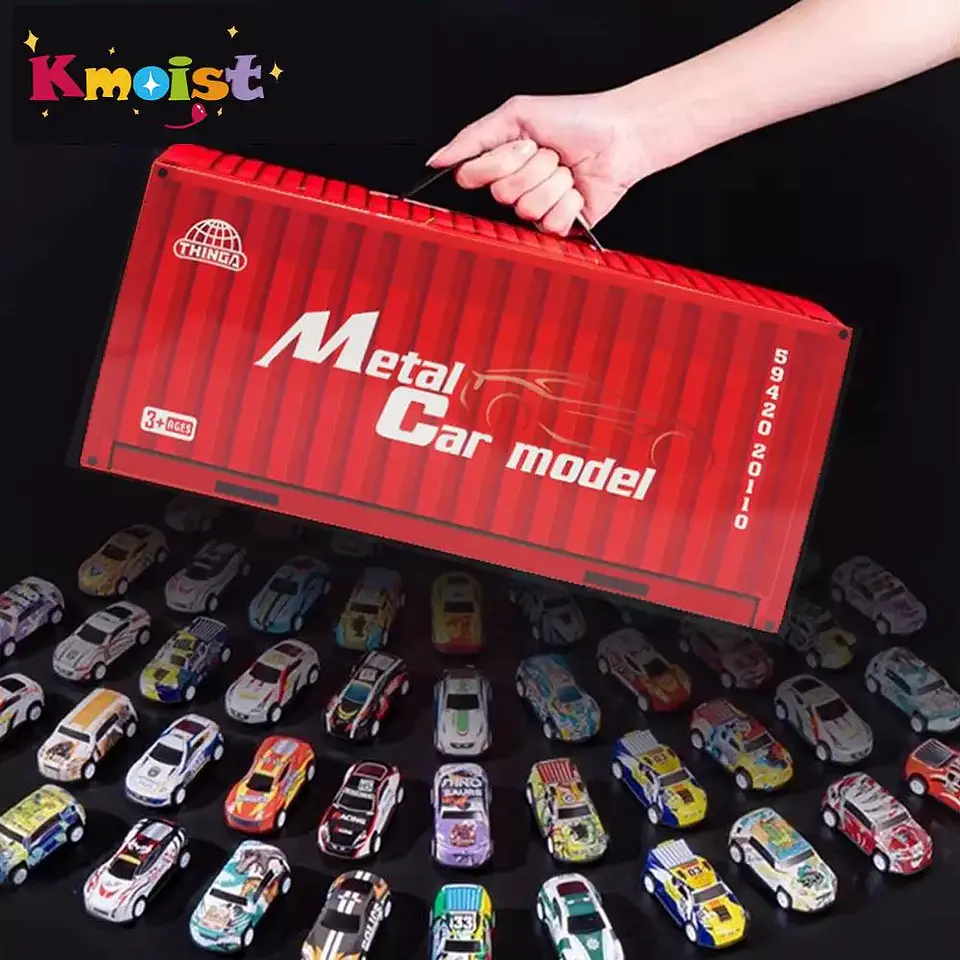 Mini Pull-Back Car Party Favor Set – With Box 1