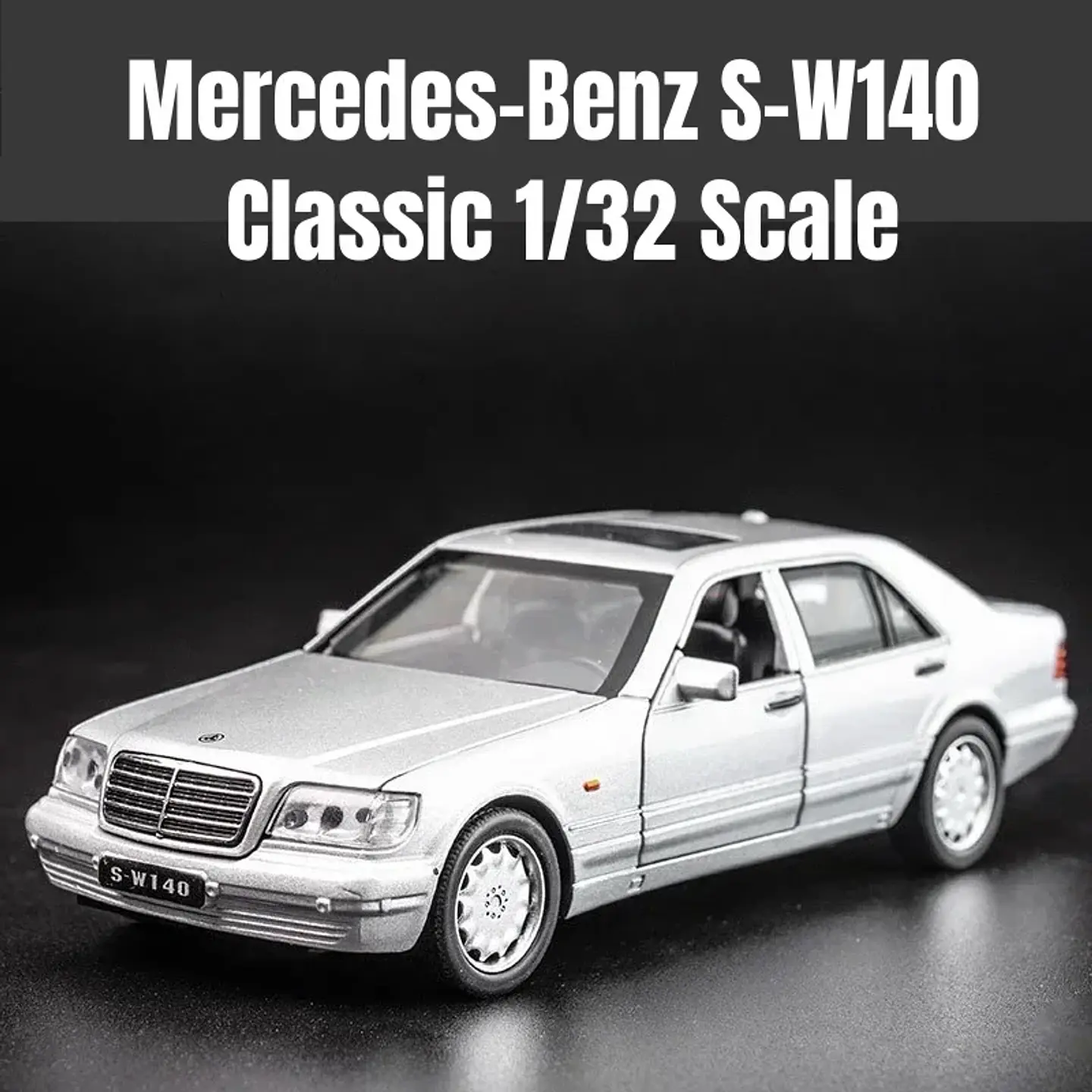 1:32 Diecast Classic Luxury Sedan Model 3