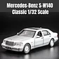 1:32 Diecast Classic Luxury Sedan Model - thumbnail 3