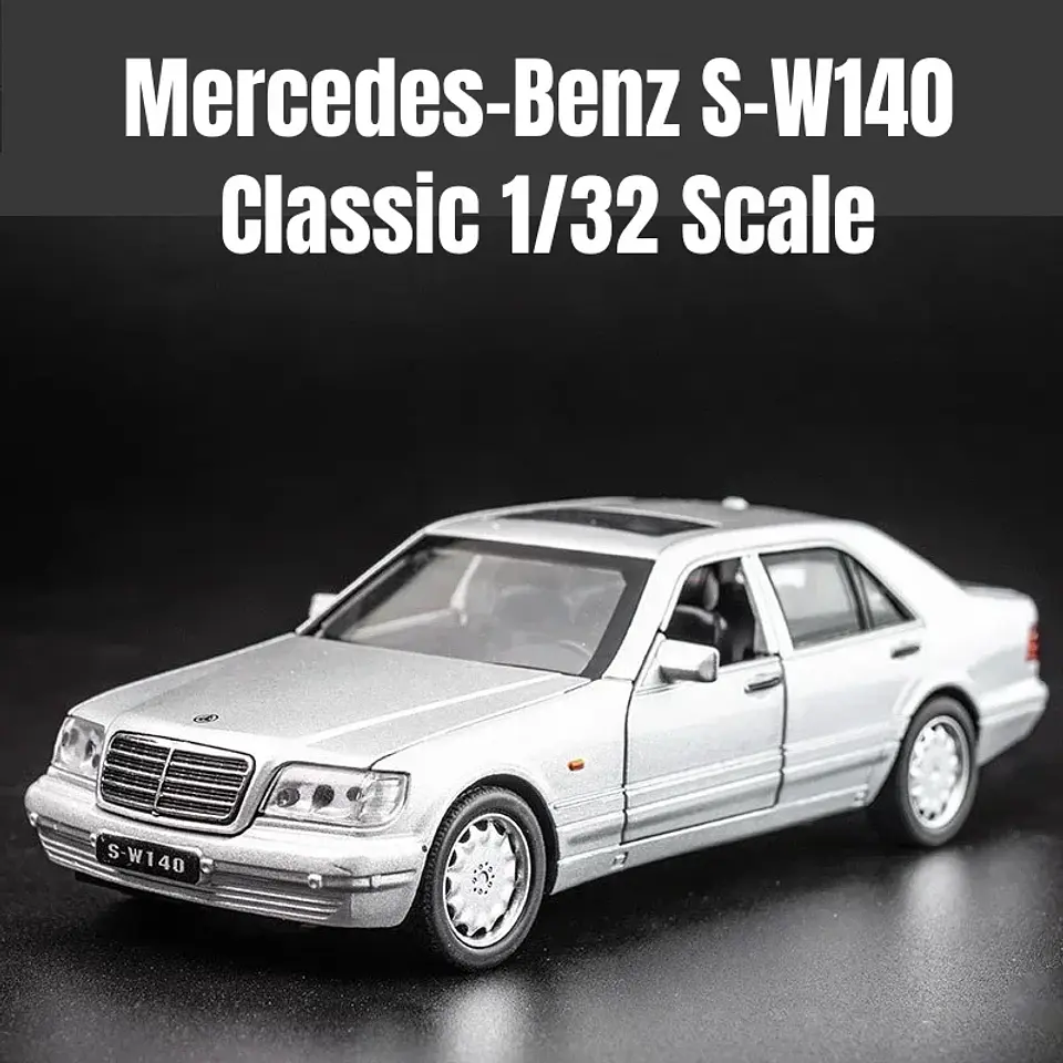 1:32 Diecast Classic Luxury Sedan Model 3
