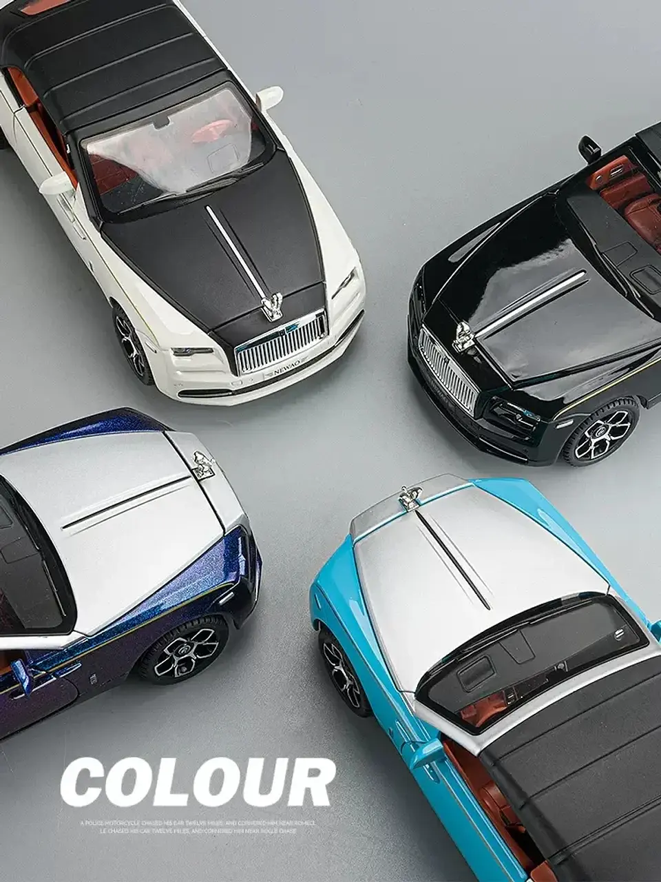 1:24 Diecast Convertible Luxury Car Model 5