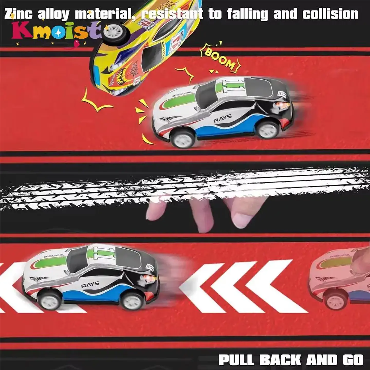 Mini Pull-Back Car Party Favor Set – With Box 6