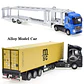 1:50 Diecast Container Truck Model – Sound & Light - thumbnail 1