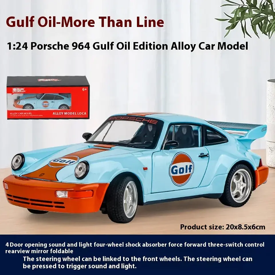 1:24 Diecast Classic Sports Car Model 6