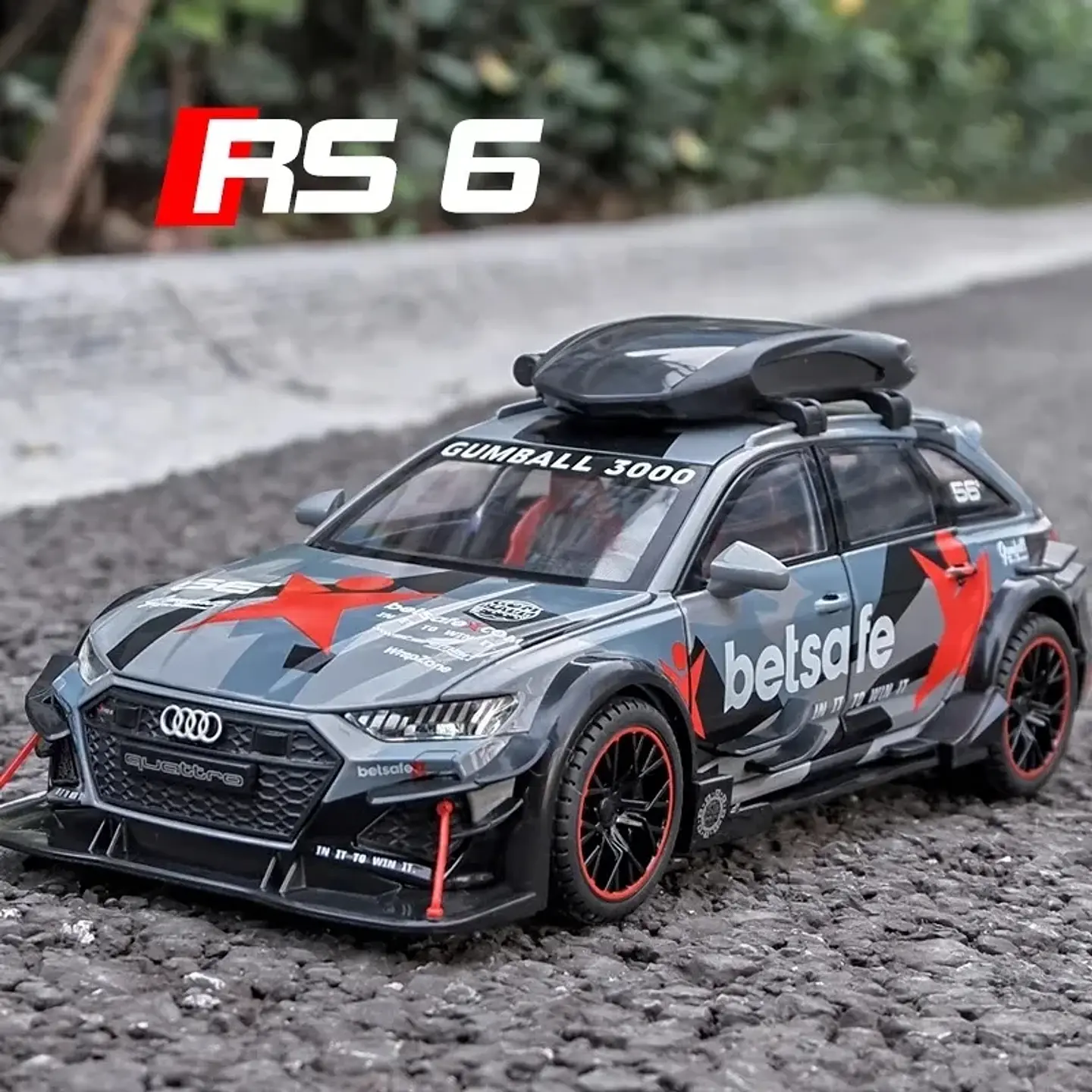 1:24 Diecast Modified Sedan Model – 6 Doors 1