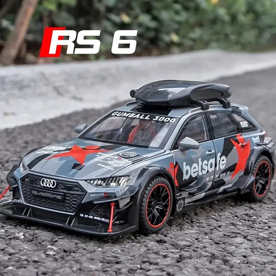 1:24 Diecast Modified Sedan Model – 6 Doors 1