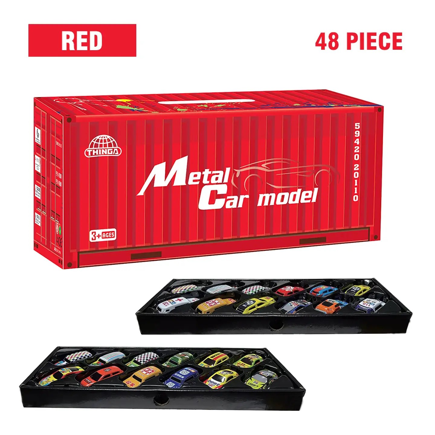 Mini Pull-Back Car Party Favor Set – With Box 7