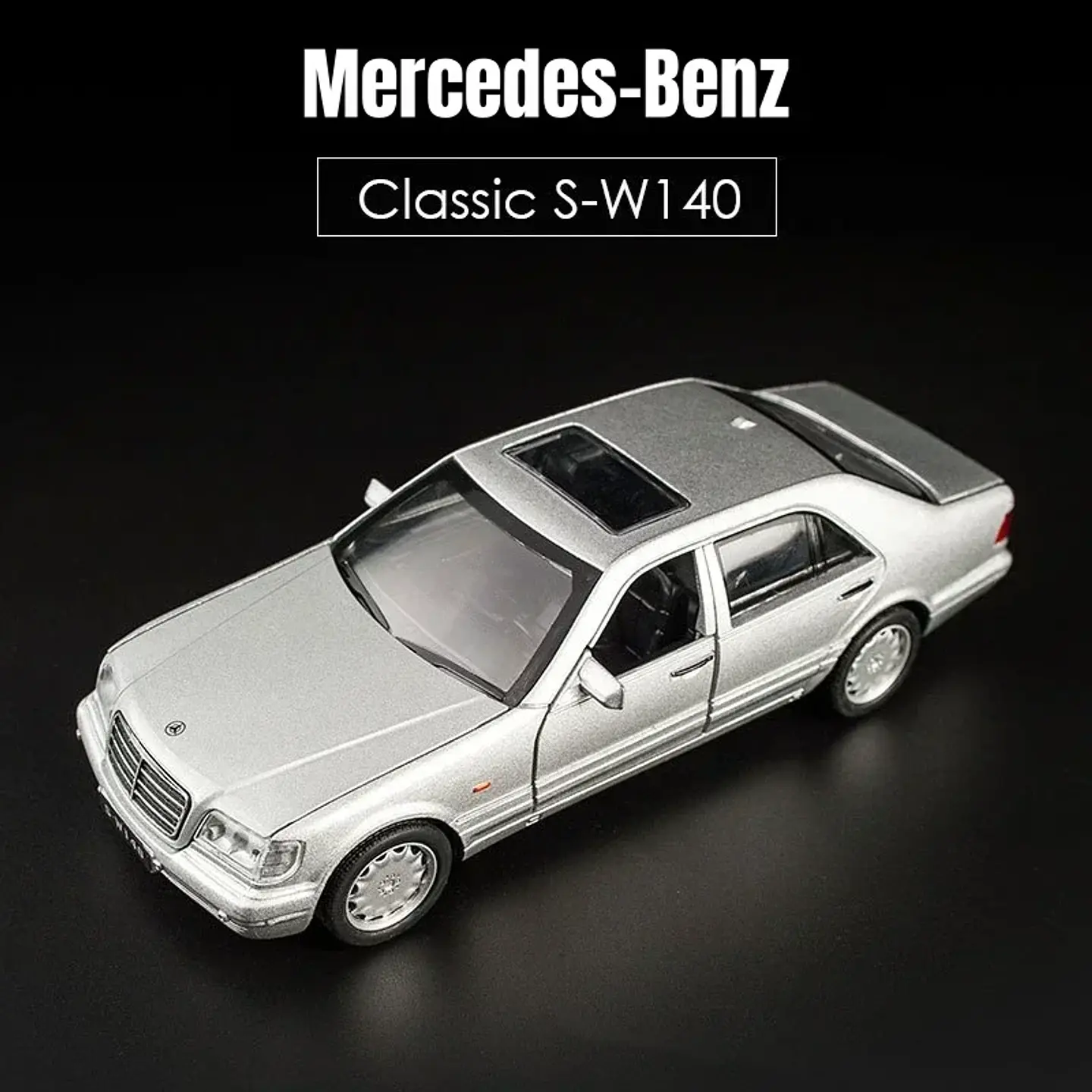 1:32 Diecast Classic Luxury Sedan Model 7