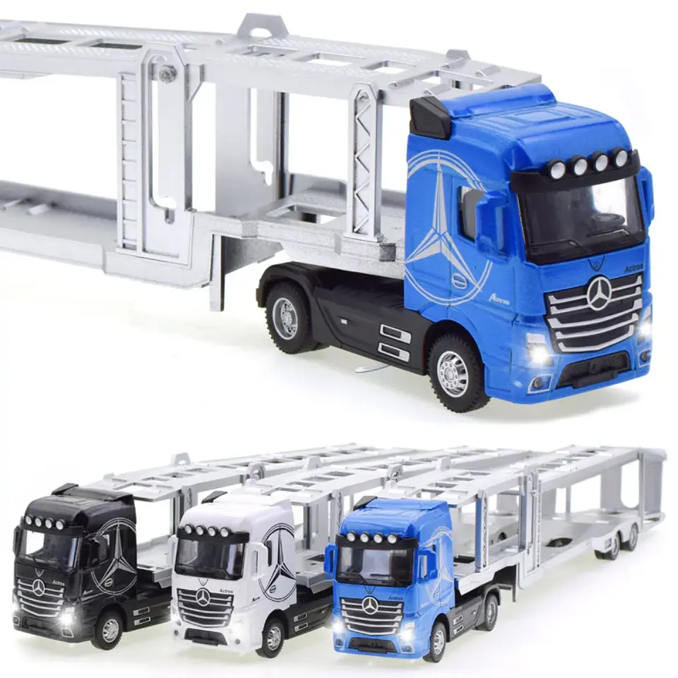 1:50 Diecast Container Truck Model – Sound & Light 3