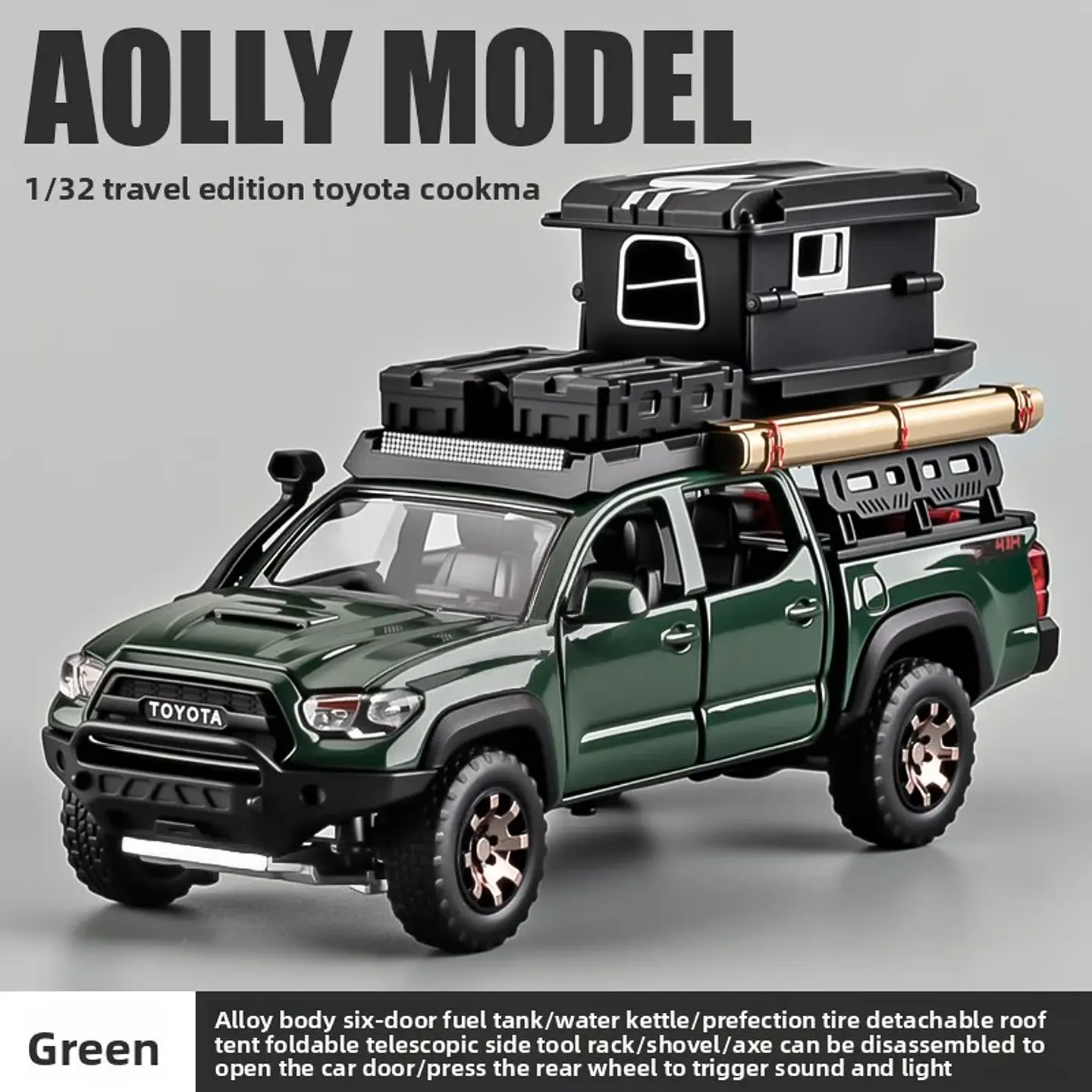 1:24/1:32 Diecast Off-Road Pickup Truck Model 7