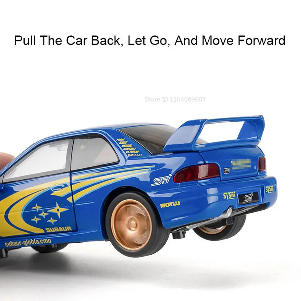 1:32 Diecast Rally Sports Car Model 3