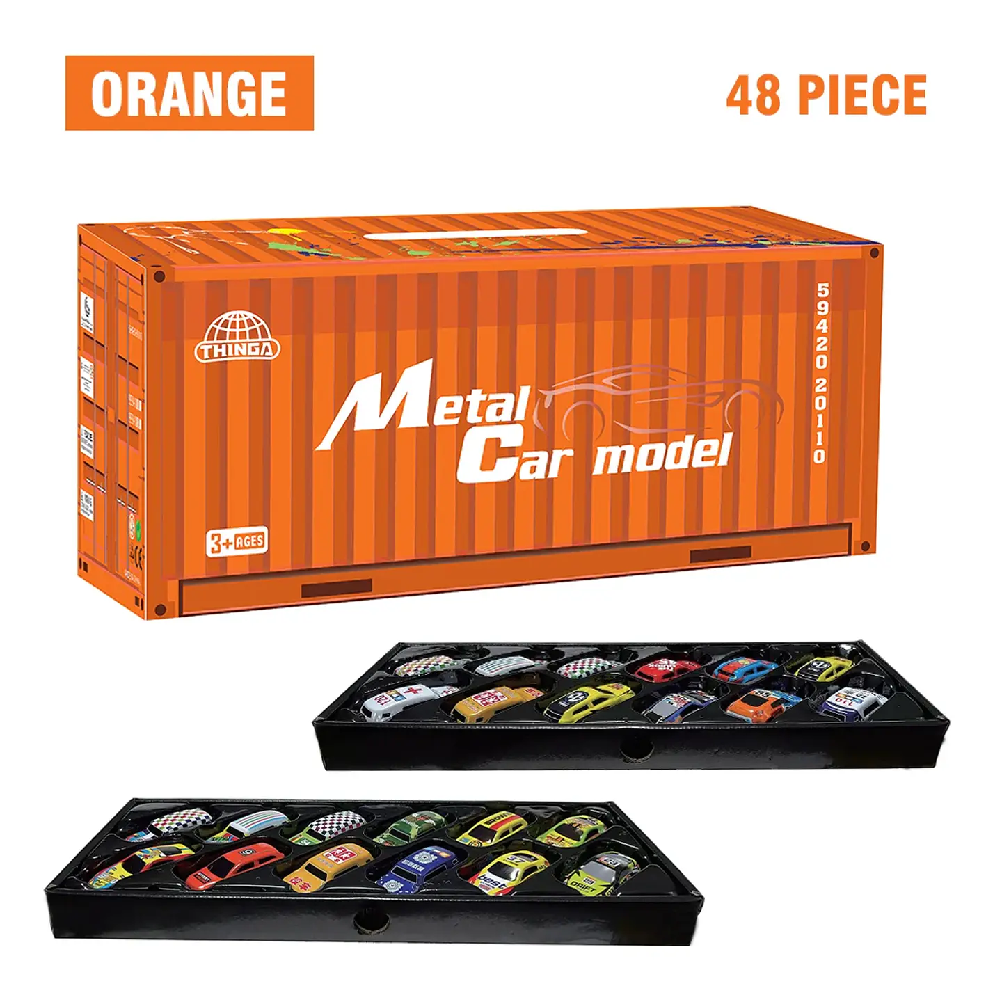 Mini Pull-Back Car Party Favor Set – With Box 8